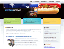 Tablet Screenshot of amerikai-hotdog.hu